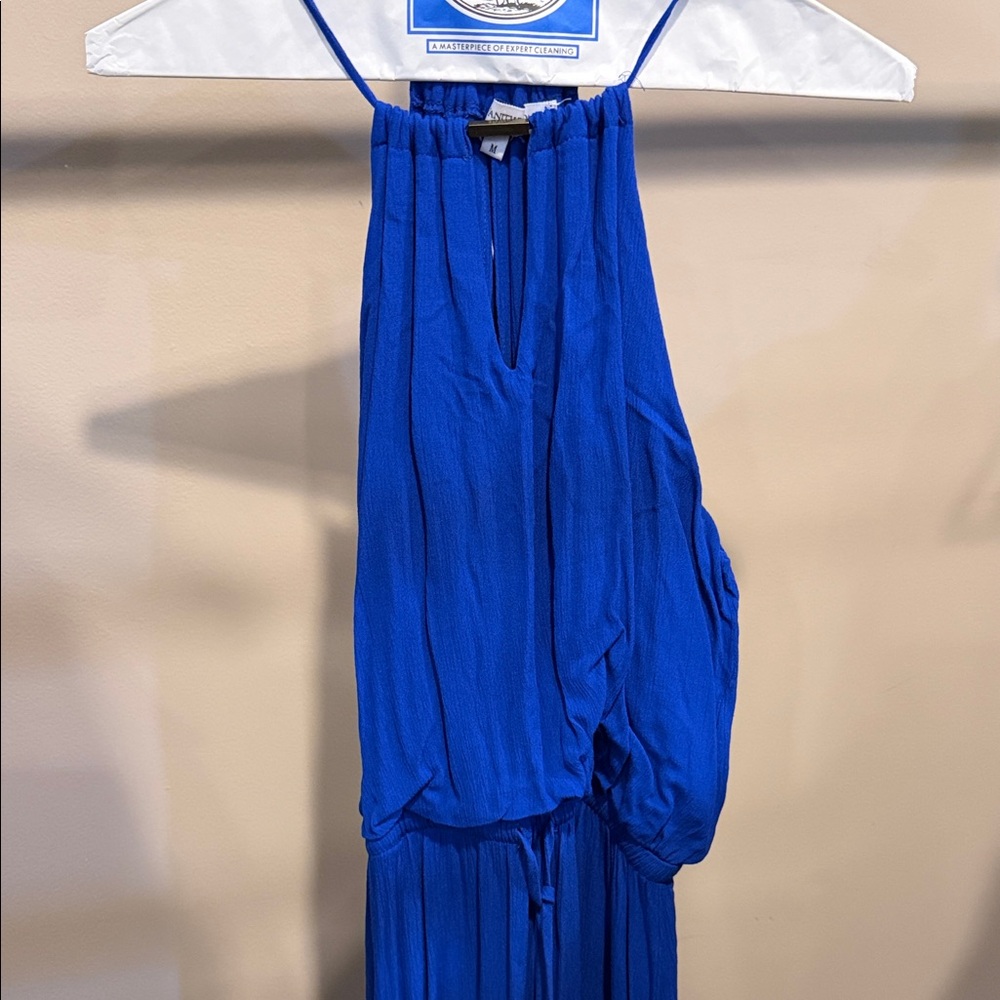 Vibrant Blue Sleeveless Dress